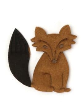 ausgestanzter Fuchs braun (86243-52-70)
